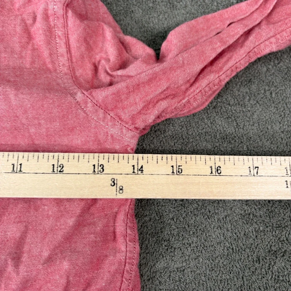 Ralph‎ Lauren Button Down Shirt Kids 5 Red Oxford Long Sleeve Pony Casual Church